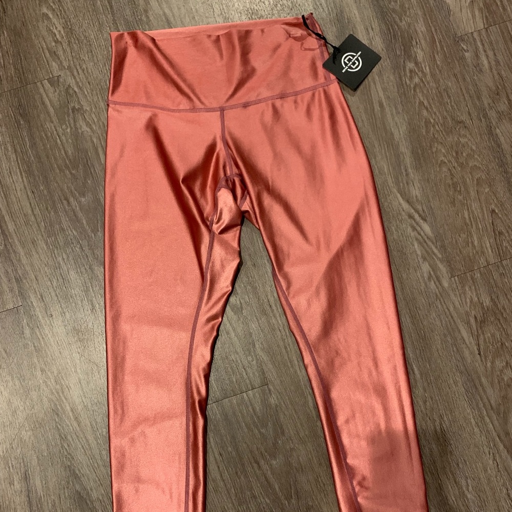 DYI - High Shine Pant - Dusty Mauve